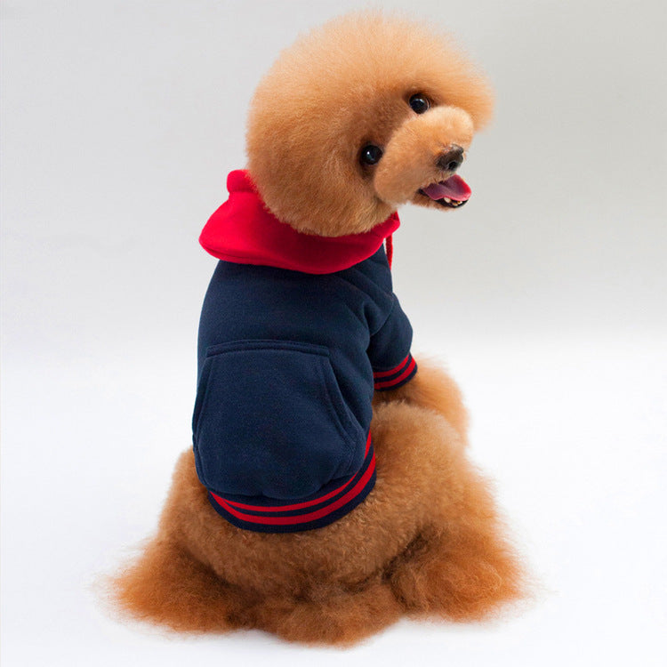 New Pet Clothes Color Matching Sweater Dog Clothes Pet Supplies