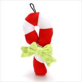 Christmas Santa Claus Pet Dog Toys Chew Squeaker Pet Plush Toys For Dogs Cute Biting Rope Sound Toys