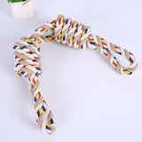 Pet Toys Teeth Grinding Dog Toys Bite Resistant Rope Large Dog Rope Knot Toys