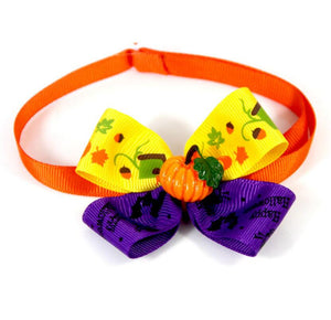 Pet Pumpkin Bow Tie