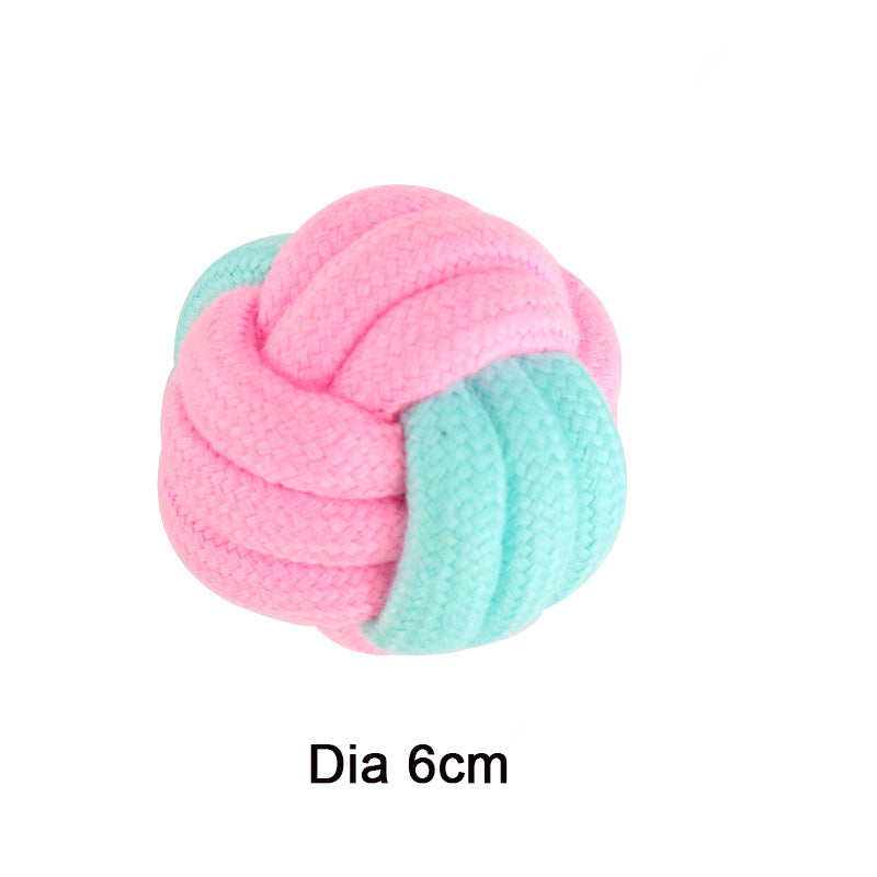 Pet Cotton Knot Toys Combination Biting Molar Dog Toys Pet Toys