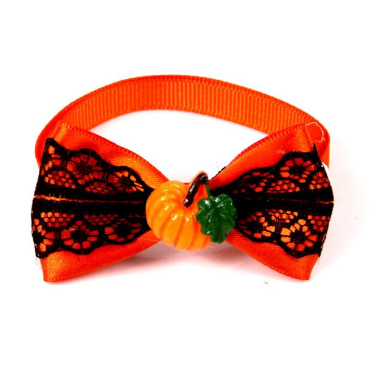 Pumpkin Pet Bow Tie