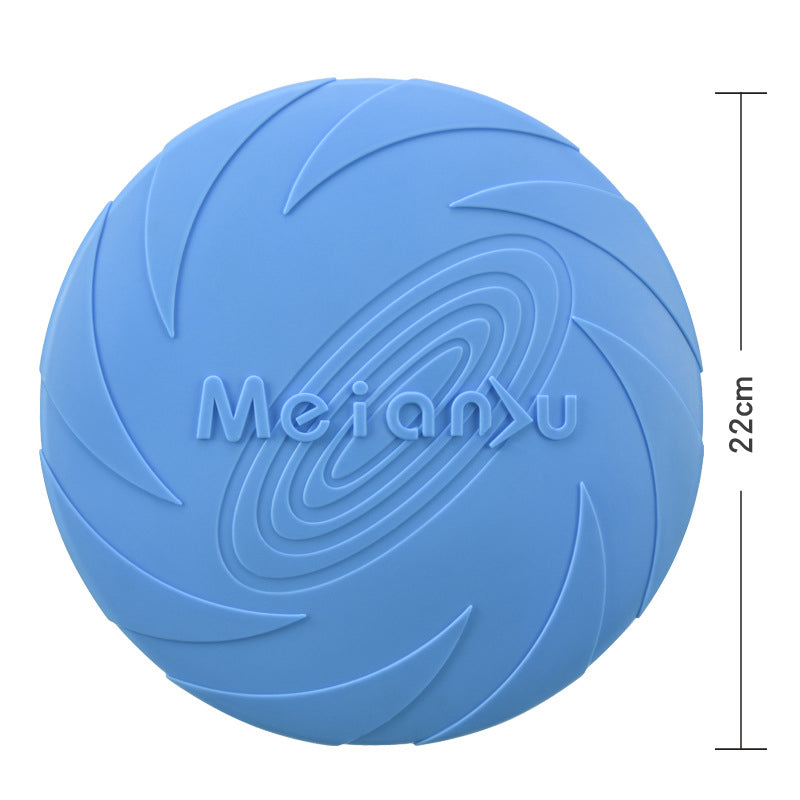 Meianju Dog Frisbee Pet Toys Interactive Toys Pet Frisbee Floating Bite resistant Retrieving Training