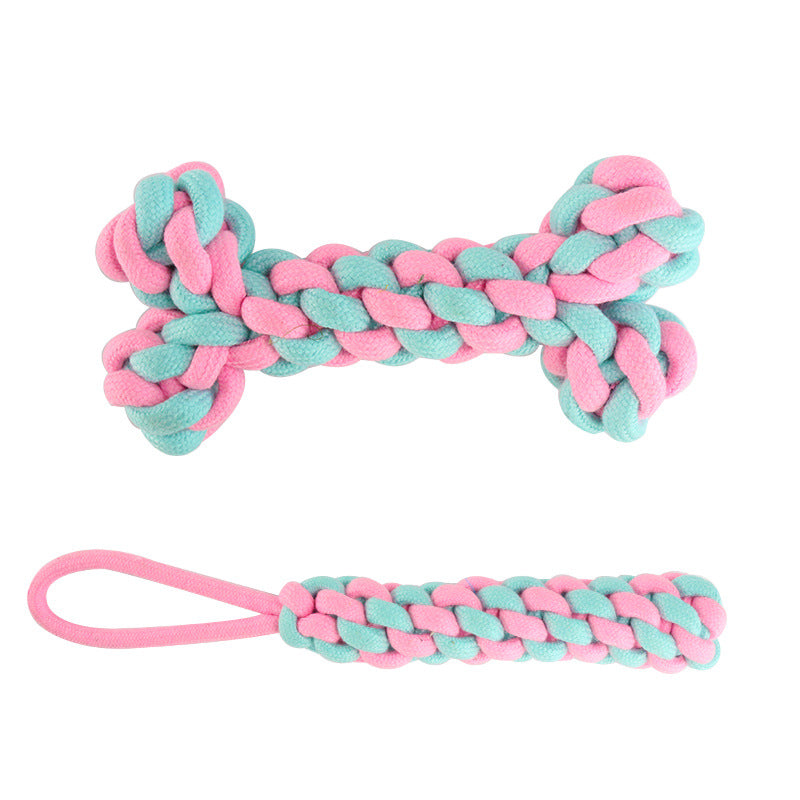 Pet Cotton Knot Toys Combination Biting Molar Dog Toys Pet Toys