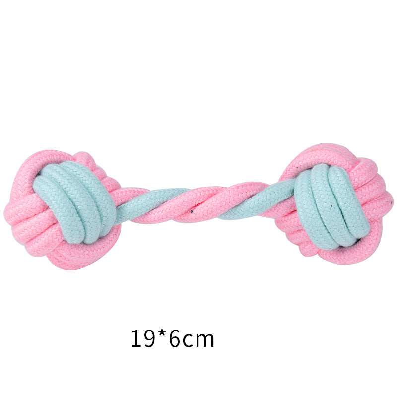 Pet Cotton Knot Toys Combination Biting Molar Dog Toys Pet Toys