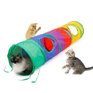 Practical Cat Tunnel Pet Tube Collapsible Play Toy Puppy Toys