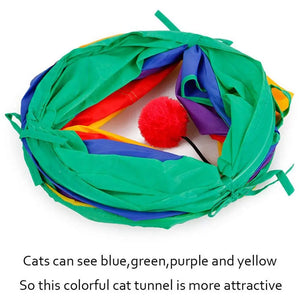 Practical Cat Tunnel Pet Tube Collapsible Play Toy Puppy Toys