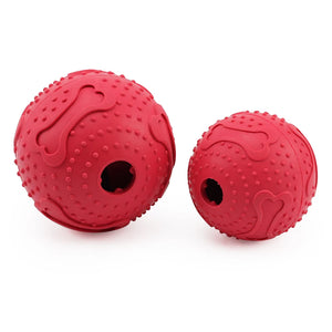 Petpany Dog Toys Rubber Ball Dog Toys for Agressive Chewers Pet Chew Toys for Dogs Dog Chew Ball